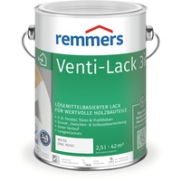 Remmers Venti-Lack 3in1 weiß (RAL 9016), 2,5 Liter, Alkydhardzlack