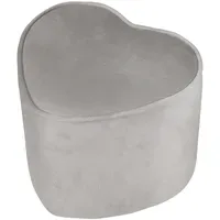 Roba Kinderhocker Lil Sofa Herzform grau