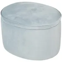 Roba Kinderhocker Lil Sofa oval sky/hellblau