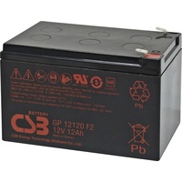 CSB Battery GP 12120 Standby USV GP12120F2 Bleiakku 12