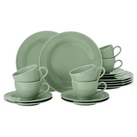 SELTMANN WEIDEN Beat Kaffeeservice 18-tlg. salbeigrün