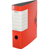 Leitz Ordner Solid, A4 8cm hellrot