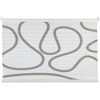 MYDECO Plissee »Free Move«, Lichtschutz, ohne Bohren mydeco taupe/weiß