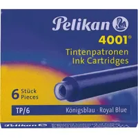 Pelikan Tintenpatronen 4001 TP/6 königsblau,