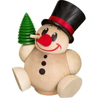Seiffener Volkskunst eG Kugelräuchermann Cool-Man 11 cm beige