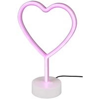 TRIO Reality Leuchten LED-Tischleuchte Heart