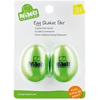 NINO Percussion 2 Egg-Shaker Grün