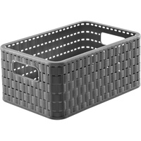 Rotho Korb Country 6l Kunststoff Grau Anthrazit