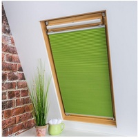 LIEDECO Universal Dachfenster-Wabenplissee , 83 x 141 cm, grün