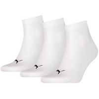 Puma Quarter 3er Pack white 43-46