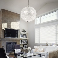 Ideal Lux Pendelleuchte 8x40W| G9 - Kristall