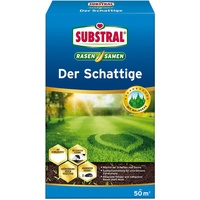 SUBSTRAL Rasensamen Der Schattige, Schattenrasen, Premium Rasensamen für schattige