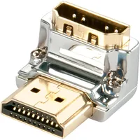 Lindy CROMO HDMI Adapter, 90 Grad Runter