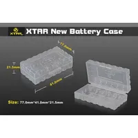 XTAR Box für 2x 18650, 4x18350, 4x 16340 mit