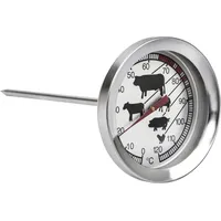 Schneider Grillgeräte Bratenthermometer 0,1 kg Edelstahl silber