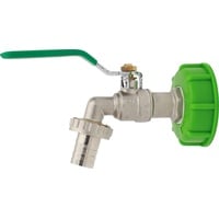 Graf Otto IBC Kugelhahn Metall Standard - feste Mutter
