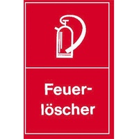EDE Warnschild 250x150mm Feuerlöscher