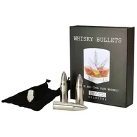 Invotis Patrone Eiswürfelformen im 4er Set - Patronenhülse Eiswürfelbereiter