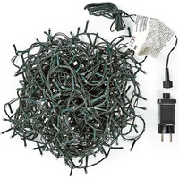 Nedis Lichterkette 180 LEDs, warmweiß, 230V, IP44, Innen/Außen