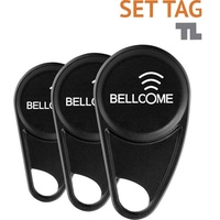 BELLCOME Video-Türsprechanlage Transponder Schwarz