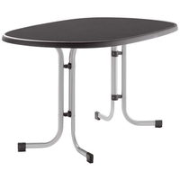 Sieger Boulevard-Klapptisch mit mecalit-Pro-Platte 140 x 90 x 72