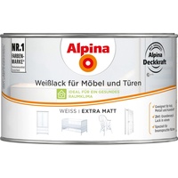 Alpina Weißlack für Möbel und Türen 300 ml extra