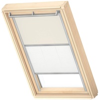 VELUX Original Dachfenster Duo Verdunkelungsrollo für MK06, Hellbeige, mit