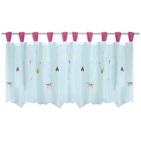 Arsvita Bistrogardine mit Schlaufen, ca. 150x45 cm "pink -