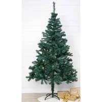 Hi vidaXL Weihnachtsbaum mit Metallständer Grün 180 cm