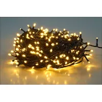 Spetebo LED Lichterkette spritzwassergeschützt 6 m warmweiß
