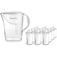 PearlCo Standard weiß + 12 Universal Filterkartuschen