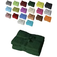 EXKLUSIV HEIMTEXTIL Duschtuch 70 x 140 cm grün 4