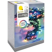 Spetebo LED Lichterkette spritzwassergeschützt 3 m mehrfarbig