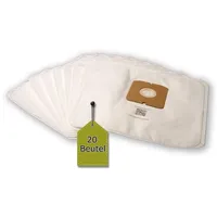 Fakir 20 Staubsaugerbeutel kompatibel mit Fakir 1800 - Prestige,