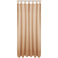 BestLivings Blickdichte Gardine mit Schlaufen 140x145 cm (BxL), Vorhang