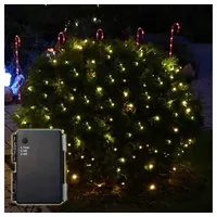 Gartenpirat Batterie-Lichternetz 2 x 2 m mit 160 LED
