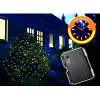 FHS International LED-Batterielichterkette warmweiss