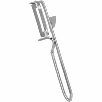 Metaltex Sparschäler 16 cm Edelstahl Silber