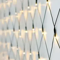 Spetebo Lichtervorhang LED 1 m warmweiß