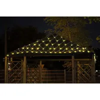 Gartenpirat Lichternetz 3x2 4x2 3x3 m 200 LED Kabel