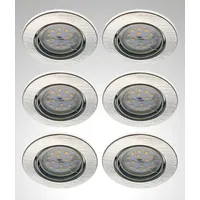 Trango 6er Set LED Modul nur 30mm Einbautiefe Deckenleuchte,