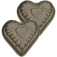 Staedter Städter 515079 Backform Herz, 2-er Set, 10 cm