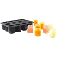 Infactory Silikon-Form für 12 Schnapsgläser aus Eis: 2 cl