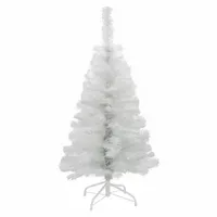 Spetebo Künstlicher Weihnachtsbaum Weiß 90 cm