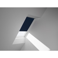 VELUX Verdunkelungsrollo manuell DKL Y21 1100S Dunkelblau Schiene: alu