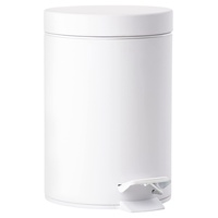 ZONE Denmark Pedaleimer Solo 3 l, weiß