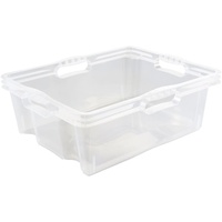 KEEEPER Aufbewahrungsbox mit integrierten Griffen, Größe: L, 43 x