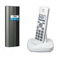 Pentatron Funk-Türsprechanlage TF-04 DECT Set 1WE anthrazit/weiß