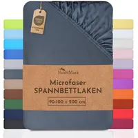 NatureMark Spannbettlaken Mikrofaser-Polyester 90 x 200 - 100 x