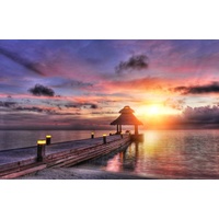 Papermoon Vlies- Fototapete Digitaldruck 350 x 260 cm, Maldives